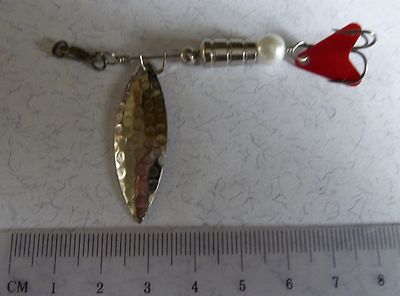 Angelspinner UFL 716, handgefertigter Spinner Multi Species 7g
