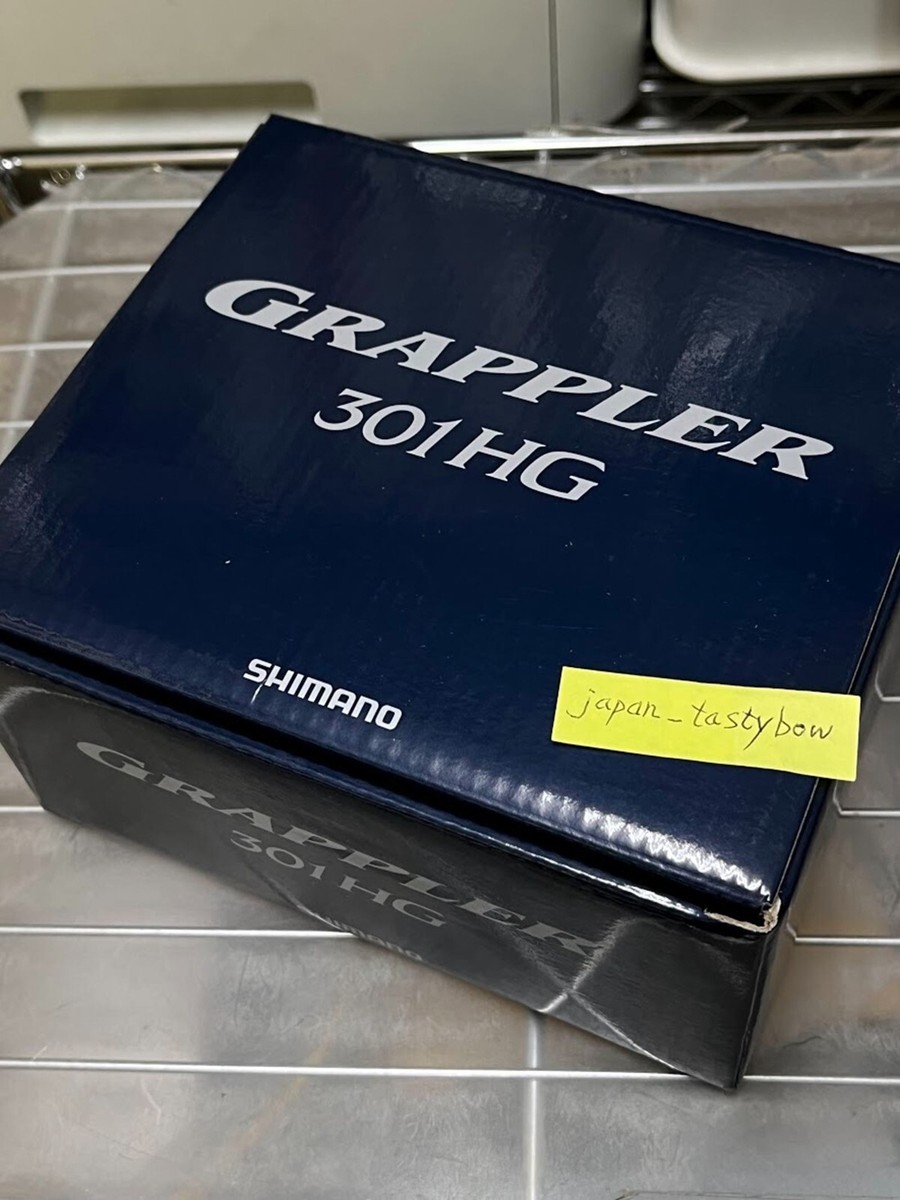 Grappler ３０１ＨＧ Shimano 17 Grappler 301HG Left Baitcasting Reel New from