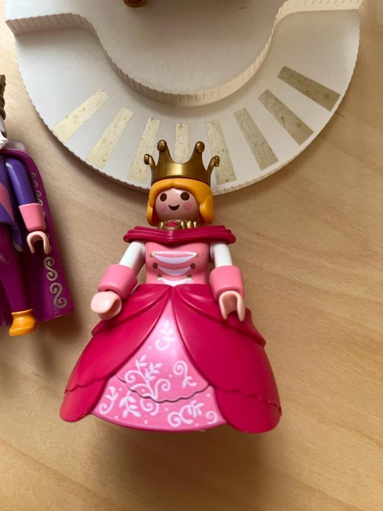 Playmobil 3019 Traumschloss Thron mit Königspar und Wächter TOP eBay