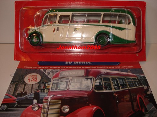 Modèle Réduit Autobus Bedford OB 1947 - Échelle 1/43, Marque Hachette/IXO, Neuf