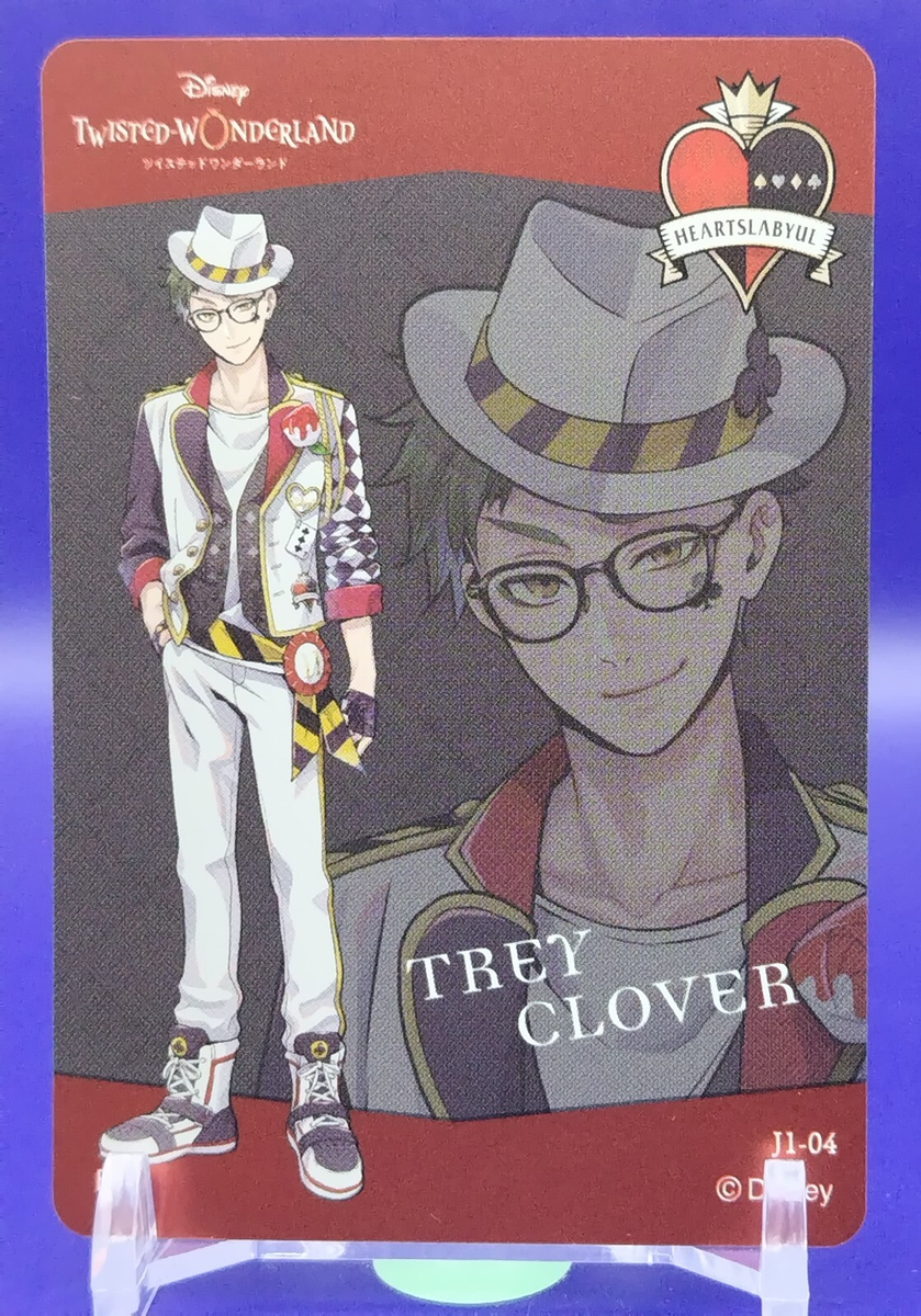 サン日本トレカwonderland Trey Clover/ Disney Twisted Wonderland Collection Card Japan Rare