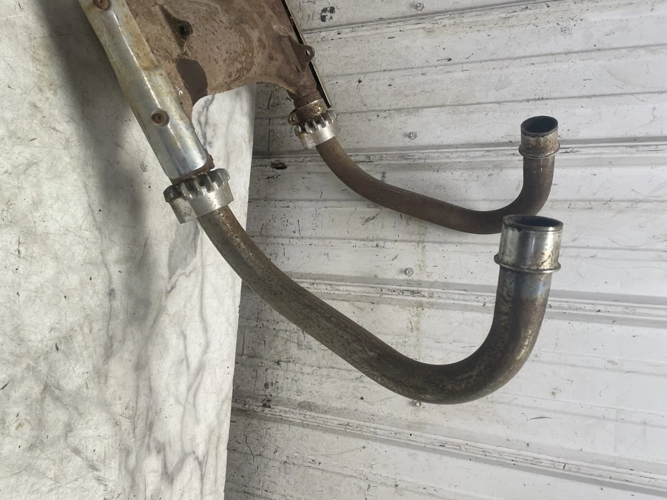 81 Honda CM 400 CM400 A Hondamatic silenciador tubo escape Foto 2 de 4