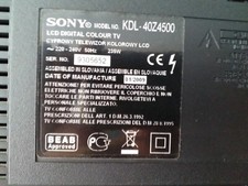 SONY BRAVIA KDL 40Z4500 Full HD 1080 LCD DIGITAL COLOUR TV