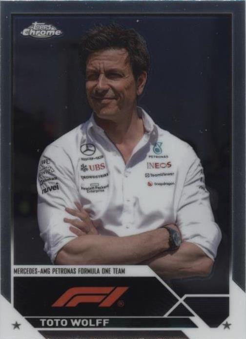 【1of1】ヘオルヒー　スダコフ 1/1 Topps Chrome 2023 Topps Chrome Formula 1 - Toto Wolff #92 - огромный выбор по