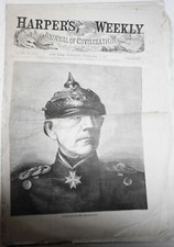 Harper's Weekly, Febr 11, 1871 - Count Von Moltke, Rome flood, Red Cross, etc