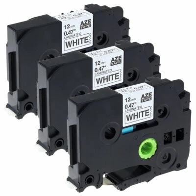 3x Schriftband Brother für P-Touch TZe-231 PT-H100LB 1000 1010 H100 H105 900