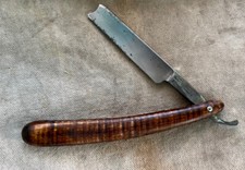 Wade and Butcher Sheffield Straight Razor Zebra Wood Rare HTF Ships Fast