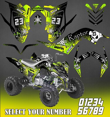 Kit Autocollant Graphique VTT/Quad Pour Yamaha Raptor 700 2006-2012 - Toxicité
