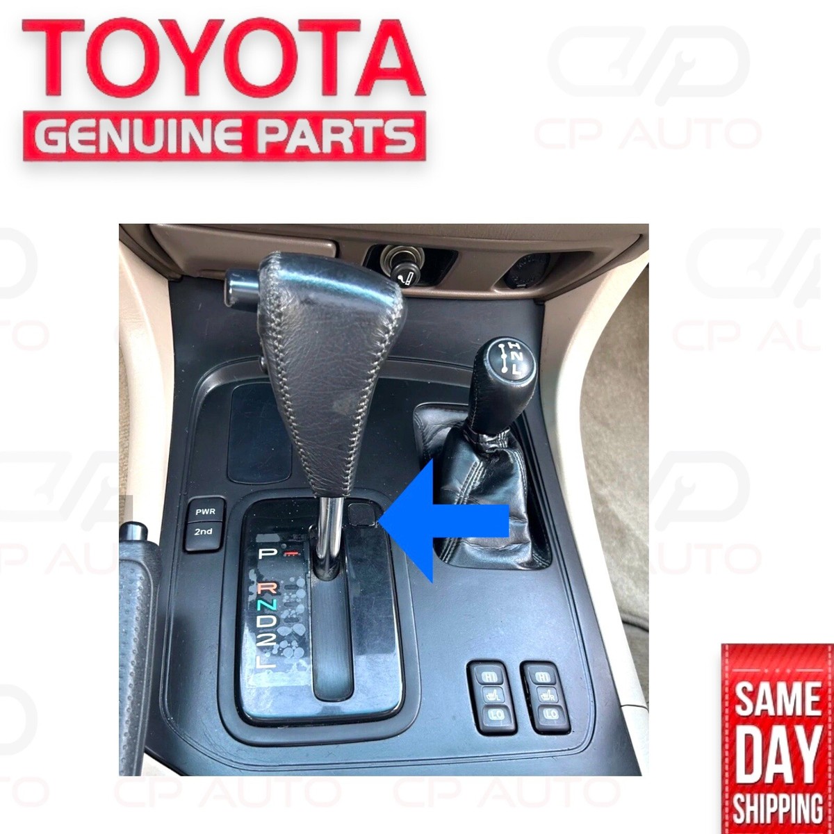 98 - 02 TOYOTA LAND CRUISER SHIFT LOCK RELEASE BUTTON CAP