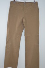 Athleta Beige 95 Nylon/5 Spandex Straight Leg Cargo Pants Size 4
