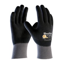 PIP 34-876 ATG MaxiFlex Ulitimate Fully Nitrile Coated Nylon Gloves 12 pair LG