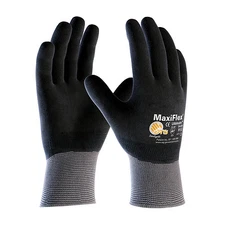 PIP 34-876 ATG MaxiFlex Ulitimate Fully Nitrile Coated Nylon Gloves 6 pair M