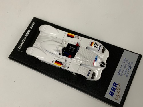 1/43 BBR BMW V12 LMR 1999 24 H De LeMans " Dell " Coche #17 BG175 MG421 - Imagen 2 de 8