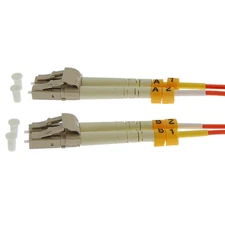 LC-LC DUPLEX 62.5/125 MULTIMODE FIBER OPTIC CABLE PATCH 1M 2'M 3 4 5 6 7 to 50 