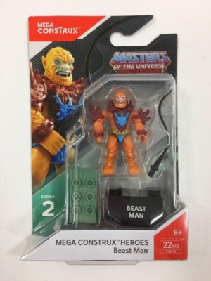He-Man Masters of the Universe Mega Construx Heroes Series 2 Beastman Beast Man