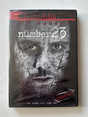Joel Schumacher THE NUMBER 23 (2007) Jim Carrey | Widescreen Unrated DVD