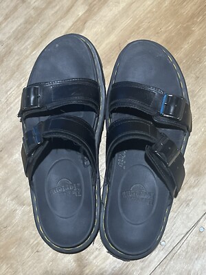Dr Marten Myles M9 W10 Unisex Black Slip On Leather | eBay
