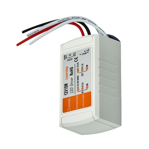 LED Driver Adapter 18W AC 120V/240V to DC 12V Transformer Adapter For LED Strip - Picture 6 of 9