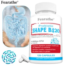 Shape B420 Probiotics Supports Digestive Health Improves Metabolic Health 30-120