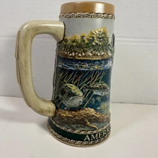 Large Mouth Bass The Carolina Collection American Angler Series Beer Stein Mug