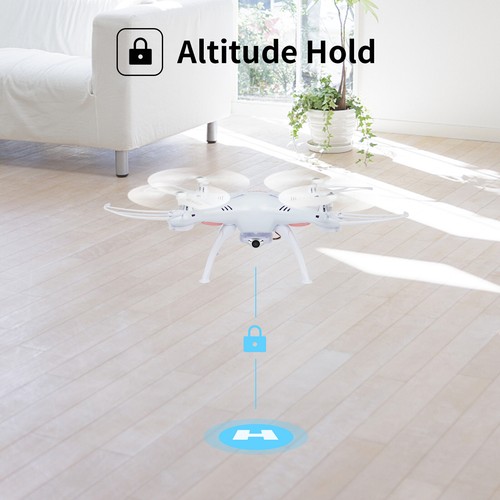 Syma RC Cuadricóptero Drone 720P Cámara HD WIFI FPV 6 Ejes Regalo para Adultos y Niños - Imagen 9 de 9