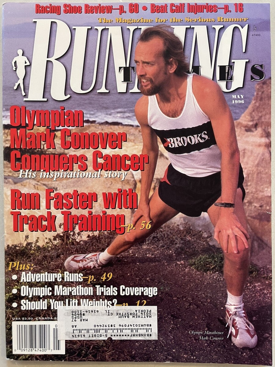 1996 Running Times Magazine May Olympic Marathon Trials, Nike ad