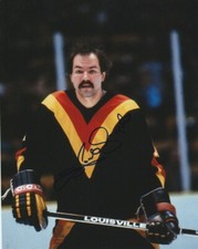 VINTAGE HAROLD SNEPSTS SIGNED VANCOUVER CANUCKS 8x10 PHOTO #1 Autograph