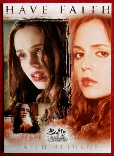 BUFFY THE VAMPIRE SLAYER: 10TH ANNIVERSARY - Complete Base Set (90 Cards) 2007 - Picture 6 of 12