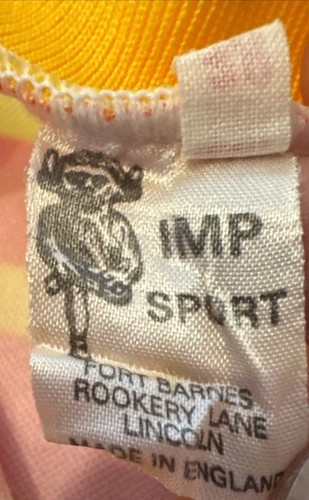 Maglia ciclismo vintage anni 80 90 Impsport Tony Boswell York piccola - Foto 11 di 18