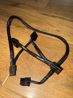EVGA 6 pin Perif to 4x IDE DRIVER POWER cable FOR EVGA SuperNOVA 750-1300 W