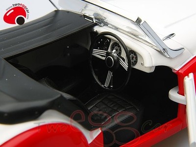 KYOSHO 1/18 Triumph TR3A - White/Red 08032WR | eBay