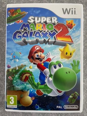 SUPER MARIO GALAXY 2 - UK PAL - Originalverpackt mit Handbuch, Insert & Bonus Tutorial DVD