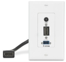 Extron 70-726-63, WPD 110 A HDMI W IR  AUDIO Pass-Through Wallplate HDMI White