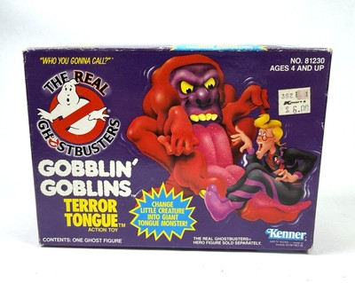 Terror Tongue Vintage Real Ghostbusters Gobblin Goblins New 1986 Kenner