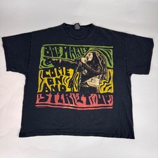 Bob Marley Mens Vintage T-Shirt Size 2X Zion Rootswear Hard Tag 2009 XXL 2XL