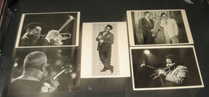 DIZZY GILLESPIE Lot of 5 POSTCARDS  vintage  John Coltrane  unused