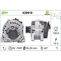 1X Generator Valeo 439910 Passend FüR Ford Volvo