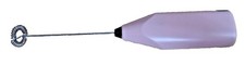 Milk Frother Whisk Battery Operated Pink Whisk