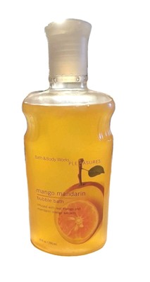 Bath & Body Works Mango Mandarin Bubble Bath 10oz Rare 