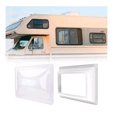 RVGUARD RV Skylight Bundle 14x22 Inner Dome, 18x26 Clear Outer Dome Skylight...