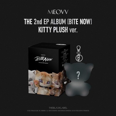 MEOVV BITE NOW The 2nd Album KITTY PLUSH Ver/QR+Key Ring+Pouch+ID Card+Post Card