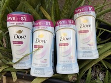 8 Dove Invisible Solid Deodorant 48hr Sweat Odor Protection Powder 2.6Oz