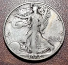 1929-S Walking Liberty Half Dollar FINE Original Toning & Problem Free 50c Coin