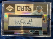 2004 Leaf Limited GEORGE BRETT Auto Cuts Signed Card KC Royals 043/100 Donruss