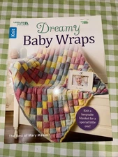 Knit Pattern Book DREAMY BABY WRAPS ~ 9 Blankets / Afghans by Mary Maxim