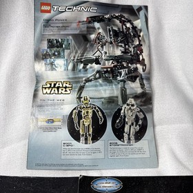 Lego Star Wars Millennium Falcon(7190) Tie(7146) & T/Y (7150) Instruction Books