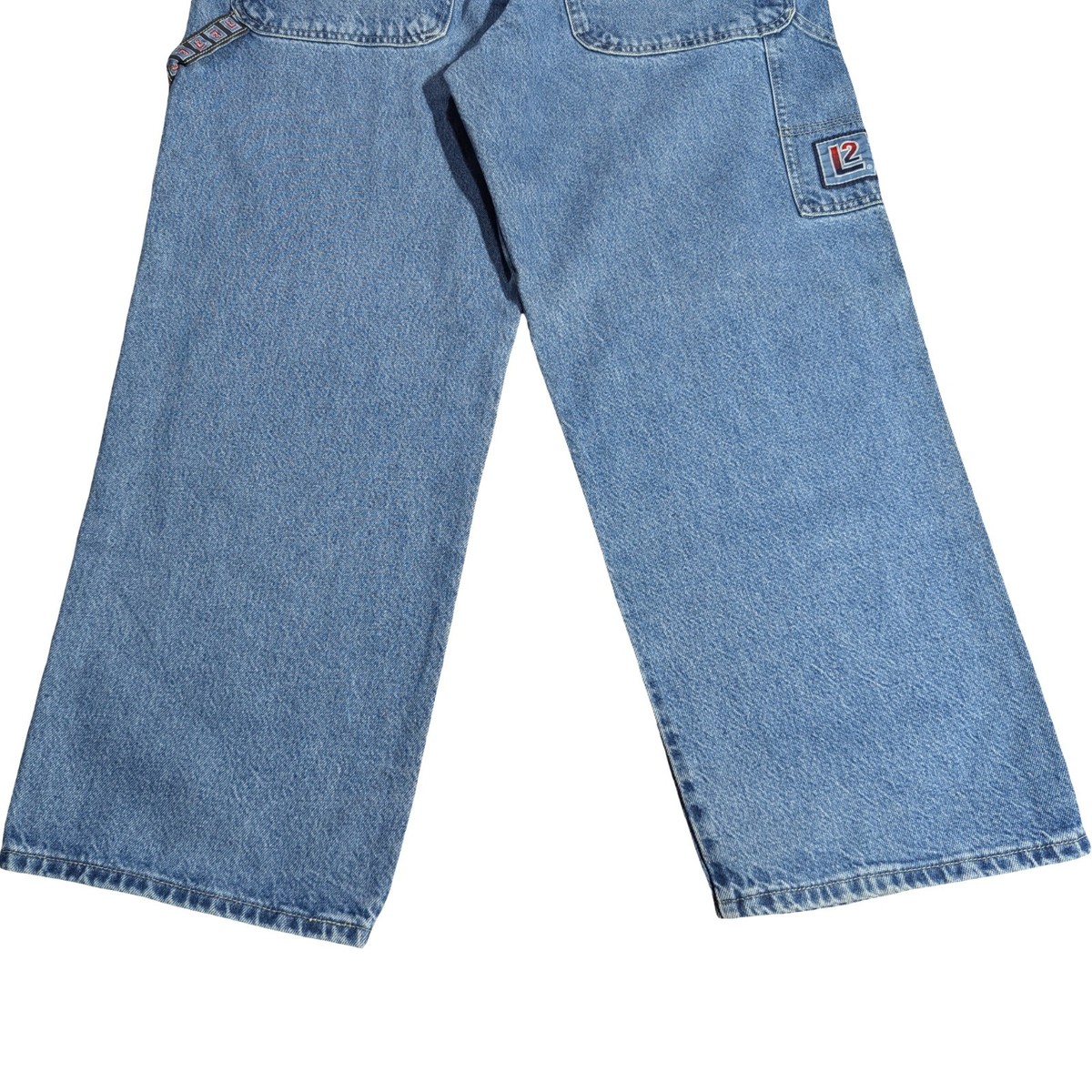 🔥Vtg August 1998 Levis L2 Jeans 36x30 Blue Denim Baggy Wide Leg
