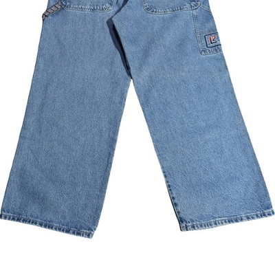 🔥Vtg August 1998 Levis L2 Jeans 36x30 Blue Denim Baggy Wide Leg