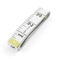 White Two Side Ruler Tape Measure 1.5M 60 for...