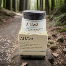AHAVA Essential Day Moisturizer for Normal to Dry Skin TIME TO HYDRATE - 1.7 oz